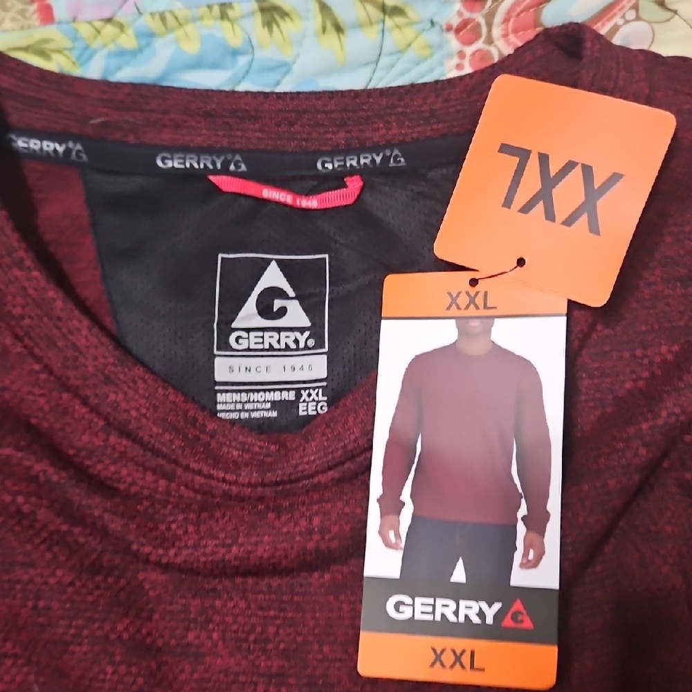 Burgundy Men's Sweater - Picture 2 of 3